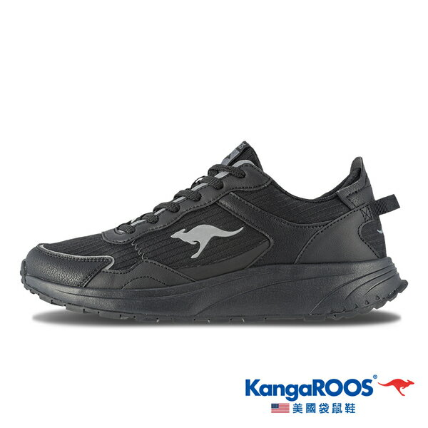 KangaROOS美國袋鼠鞋 男鞋 ZEPHYR 2 防潑水 機能輕量 運動鞋 休閒鞋 [KM32060] 黑【巷子屋】