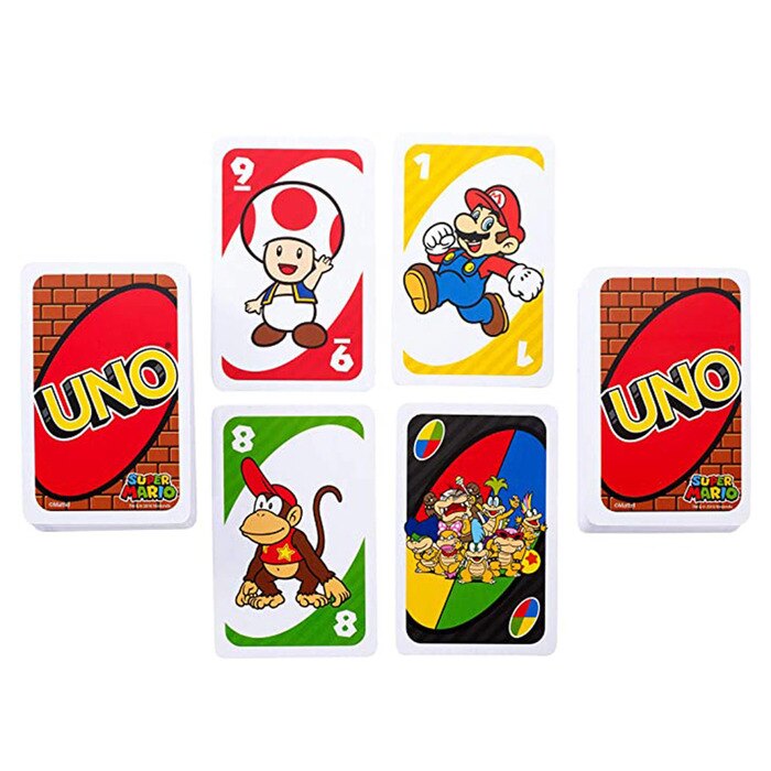 正版UNO 超級瑪利歐(卡牌/ 桌遊) | 文五雙全x文具五金生活館直營店