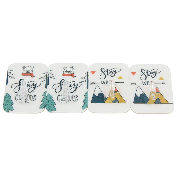 不留痕掛勾 4入 STAY WILD NITORI宜得利家居