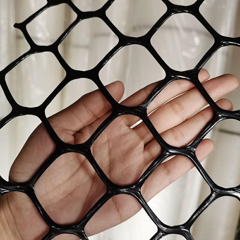 陽臺安全加厚防護防墜落網家用大孔塑料網格兒童護網封窗養貓網格 1