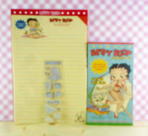 【震撼精品百貨】Betty Boop 貝蒂 信箋組-米泳裝 震撼日式精品百貨