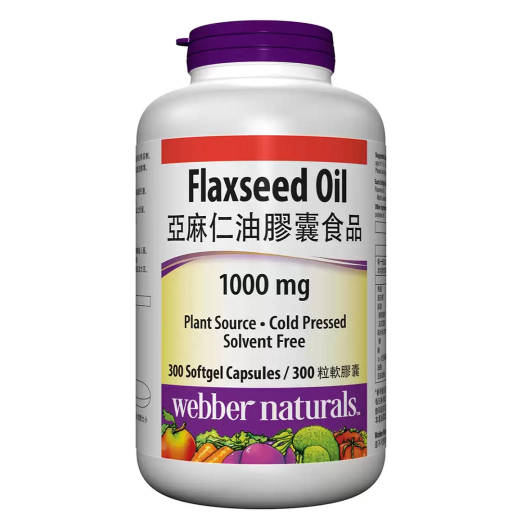 [COSCO代購6] D90252 Webber Naturals 亞麻仁油膠囊食品 300粒