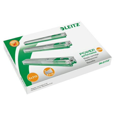 LEITZ 555100重型四用多功能釘書機專用訂書針卡匣559300(5卡/盒)(K10)