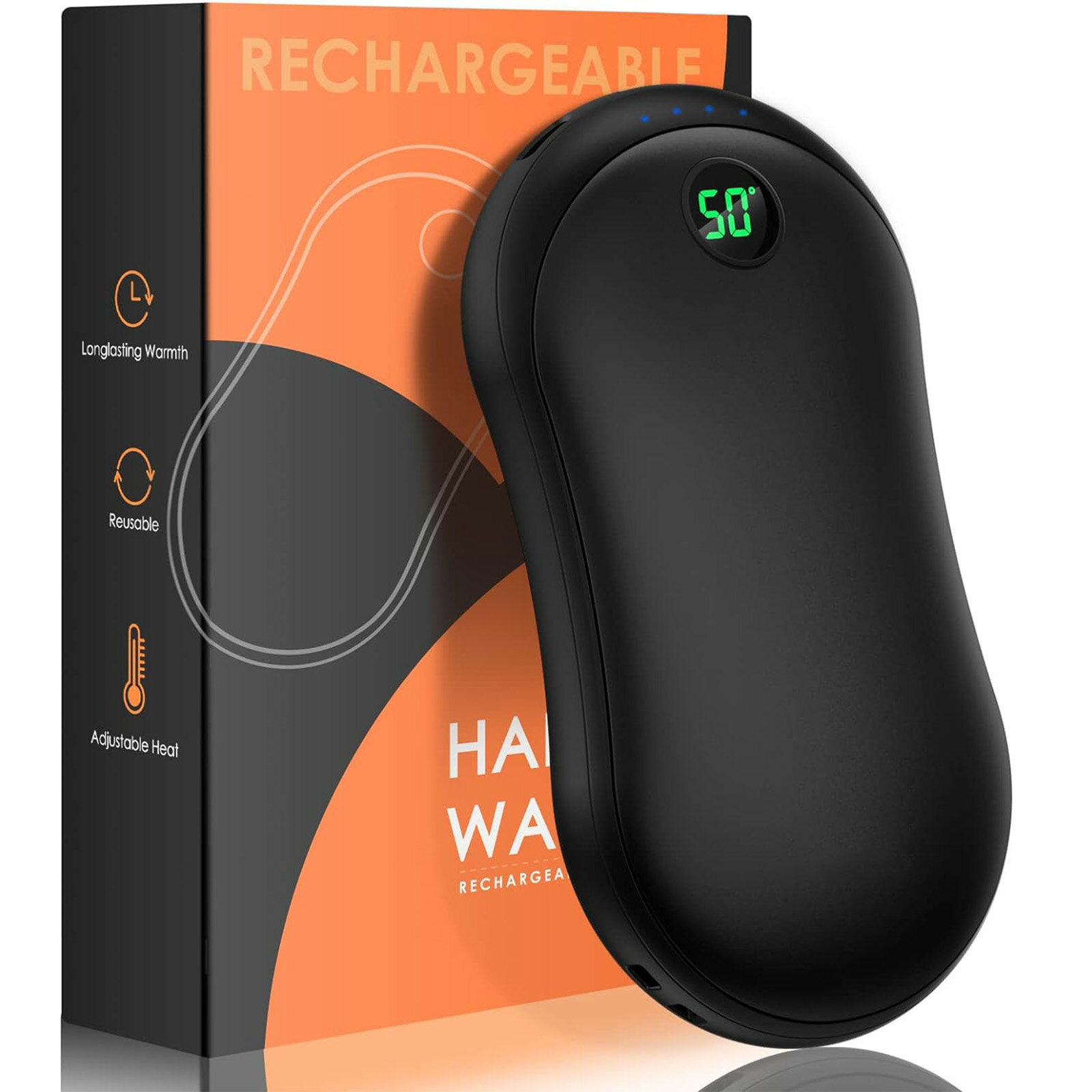 暖手寶 雙面發熱 露營防寒保暖用品 三檔控溫 0