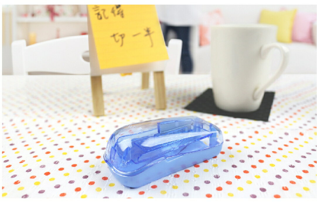 免運費 切藥 切藥器 藍色&綠色 隠刀式切藥器 現貨 藥錠 【護立康】 0
