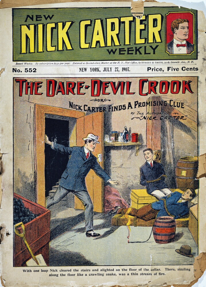Posterazzi: Dime Novel 1907 NThe Dare-Devil Crook Or Nick Carter Finds ...