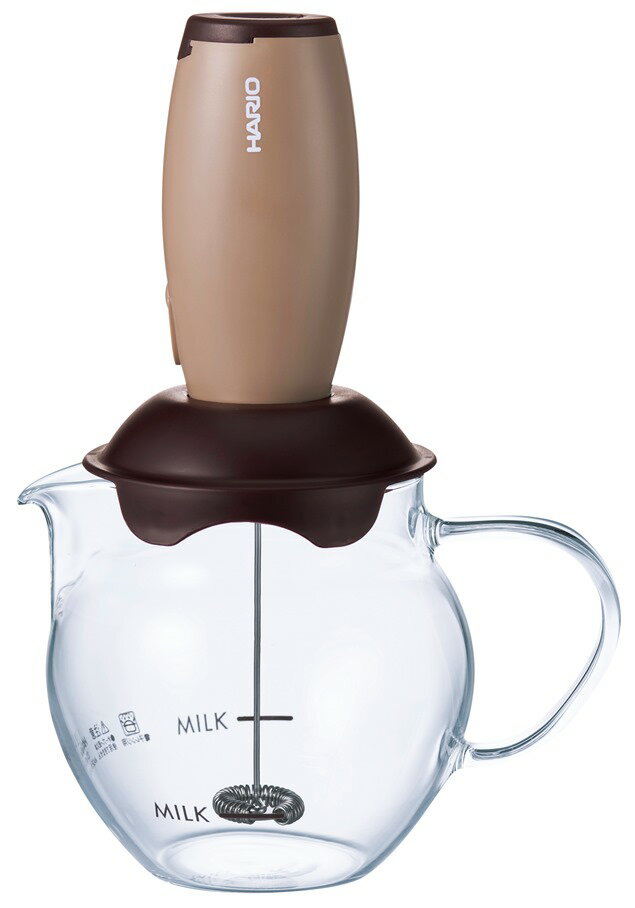 HARIO CQT-45BR日本進口 古銅電動奶泡器組(牛奶容量100ML)