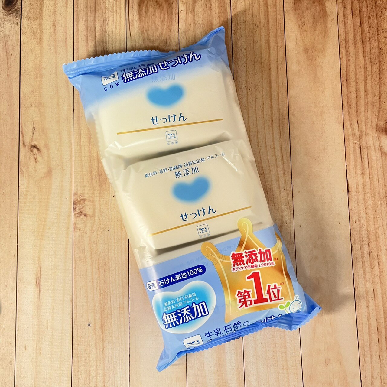 牛乳石鹼無添加香皂(100g*3)