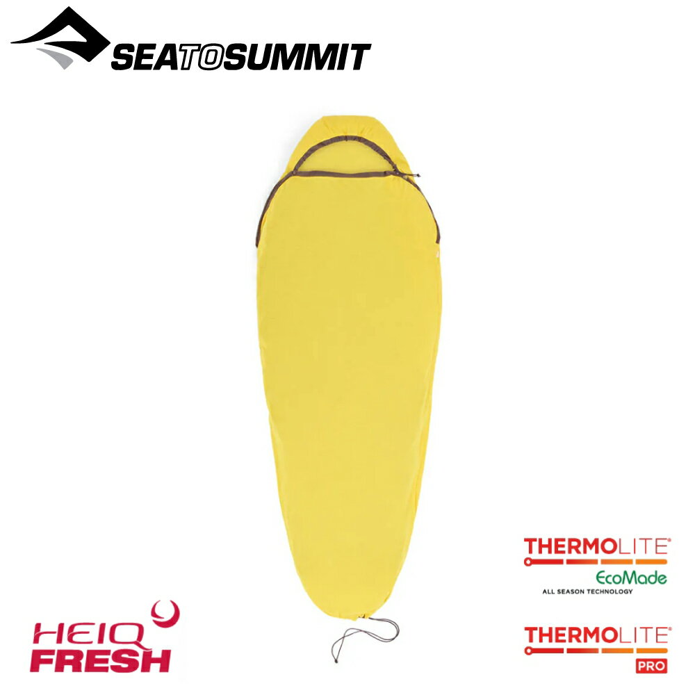 【Sea To Summit 澳洲 Reactor 可穿式睡袋內套-加強增溫6~12% 合身】SL031061/登山/露營