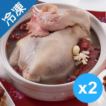 <br/><br/>  【立即出】饗城金華干貝燉雞2200g+-5%/袋(2件)【愛買冷凍】<br/><br/>