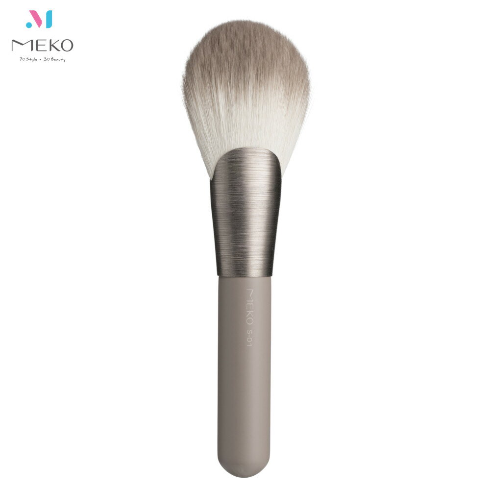 MEKO 維納斯妝藝拉絲紋蜜粉刷-EC-089【官方旗艦店】