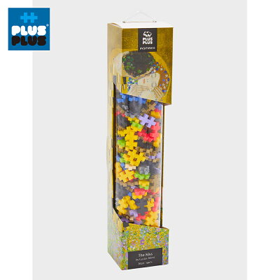 【++Plus-Plus 加加積木】小顆粒 藝術系列-吻 克里姆特350pcs
