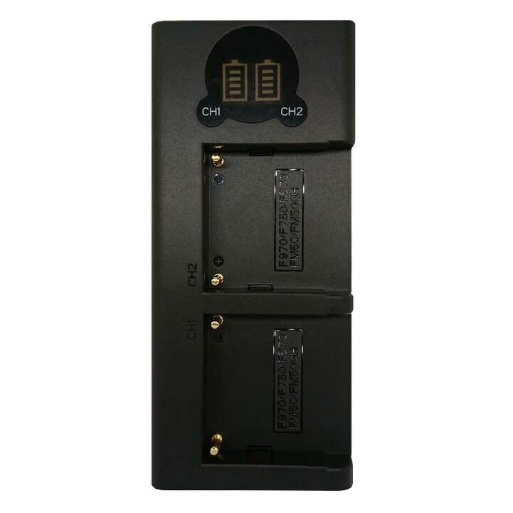 EC數位 ROWA 樂華 FOR SONY F550 F750 F960 F970 F980 F990 LCD顯示雙槽充電器
