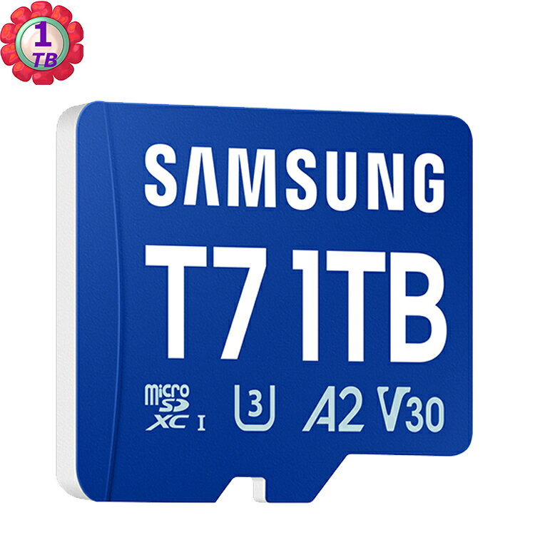 Samsung T7 1TB microSD 170MB/s 4K U3 A2 MB-MB1T0T 記憶卡