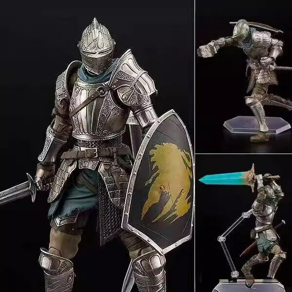 figma 590# 惡魔之魂 黑暗之魂騎士盔甲遊戲周邊可動動漫手辦模型
