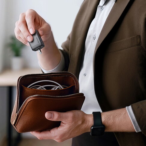 Mcdodo麥多多 LQ CH098 Gana系列三口mini氮化鎵充電器67W 2C1A 美規 黑色 9