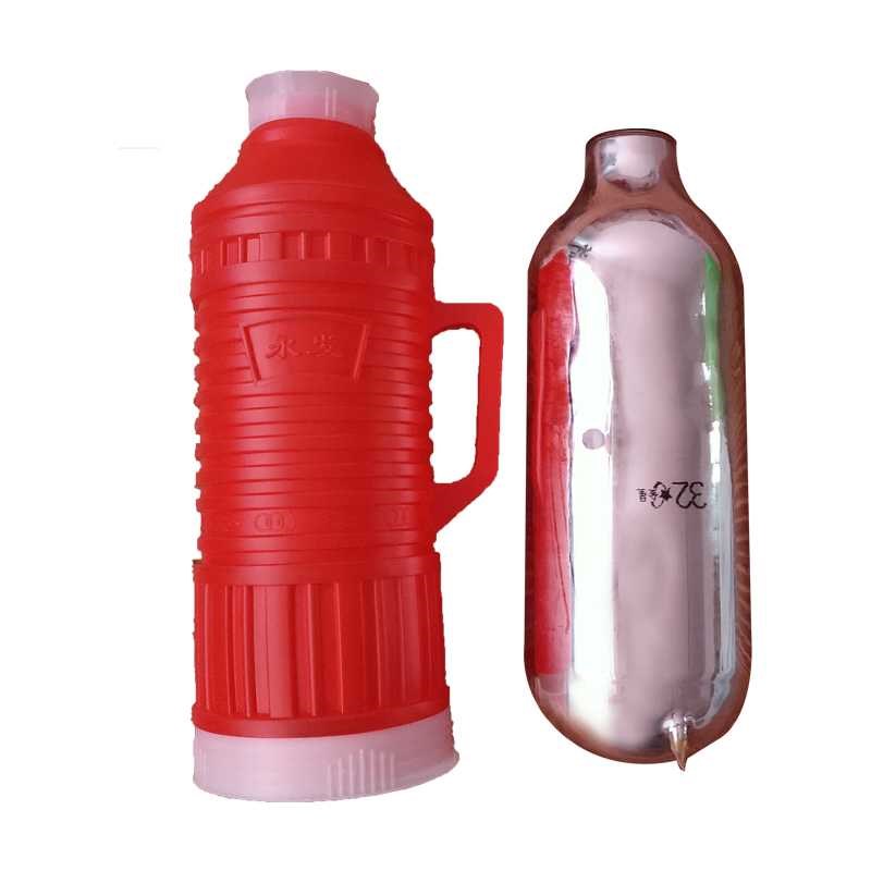 經典老式熱水瓶塑料外殼家用2升5磅新材料保溫壺玻璃內膽小號