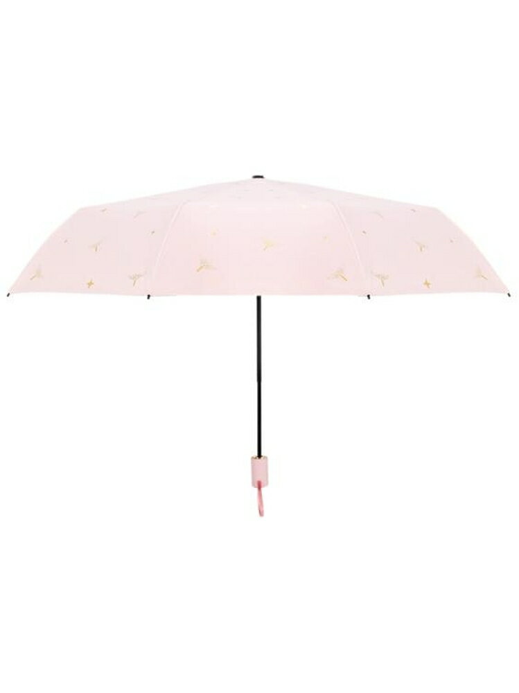 文藝雨傘女超輕折疊太陽傘晴雨兩用小清新防曬防紫外線女神遮陽傘 雙十二購物節