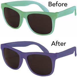 RKS太陽眼鏡閃耀變色框4-7歲太陽眼鏡/藍綠 437元
