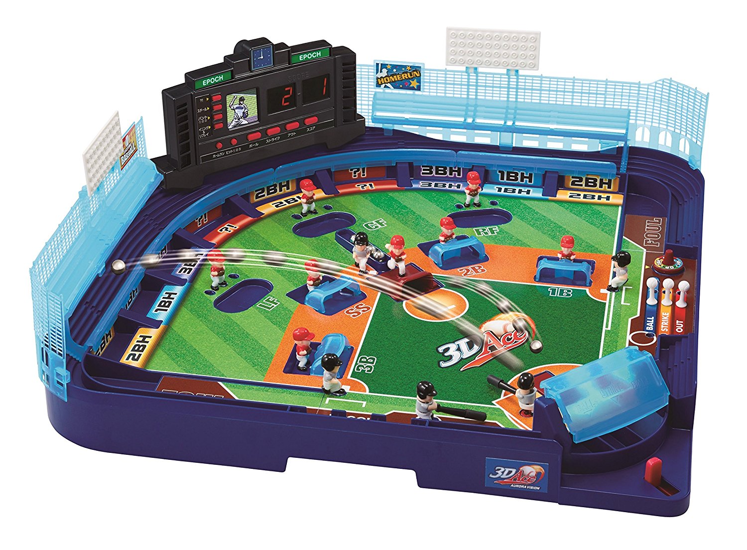 日本公司貨 Epoch ACE 3D立體棒球盤 42CM 豪華野球盤 野球 棒球 桌遊 遊戲 交換禮物