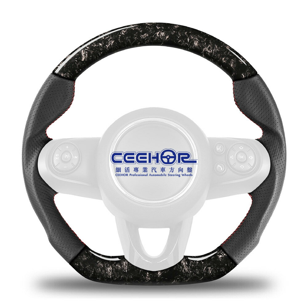 [細活方向盤] 鍛造碳纖維款 F54 F55 F56 F57 F60 MINI 迷你 變形蟲方向盤