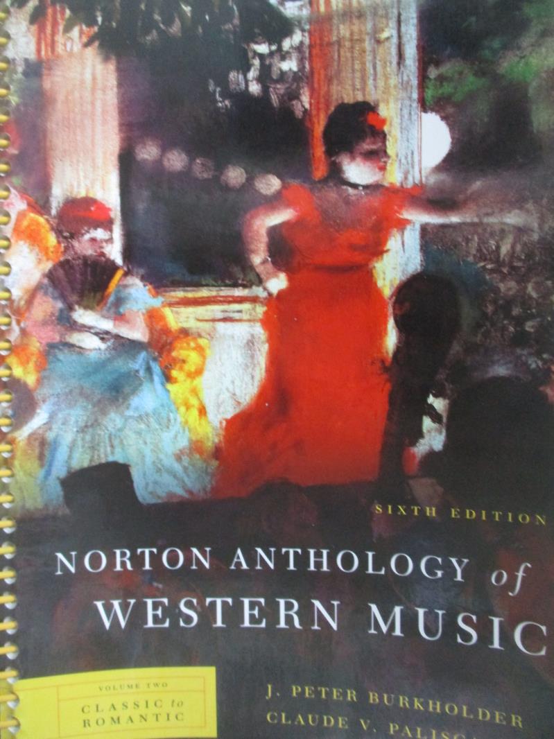 【書寶二手書T4／音樂_XDW】Norton Anthology of Western Music-Classic to