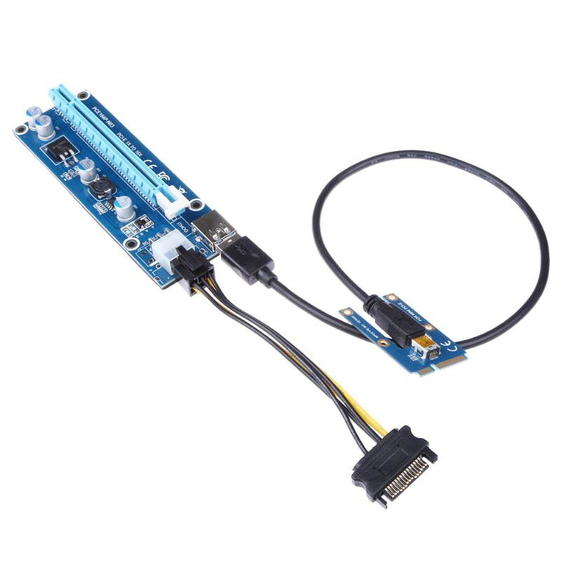 外接外接PCI-E獨立顯示卡Mini PCI-E接16X轉接卡