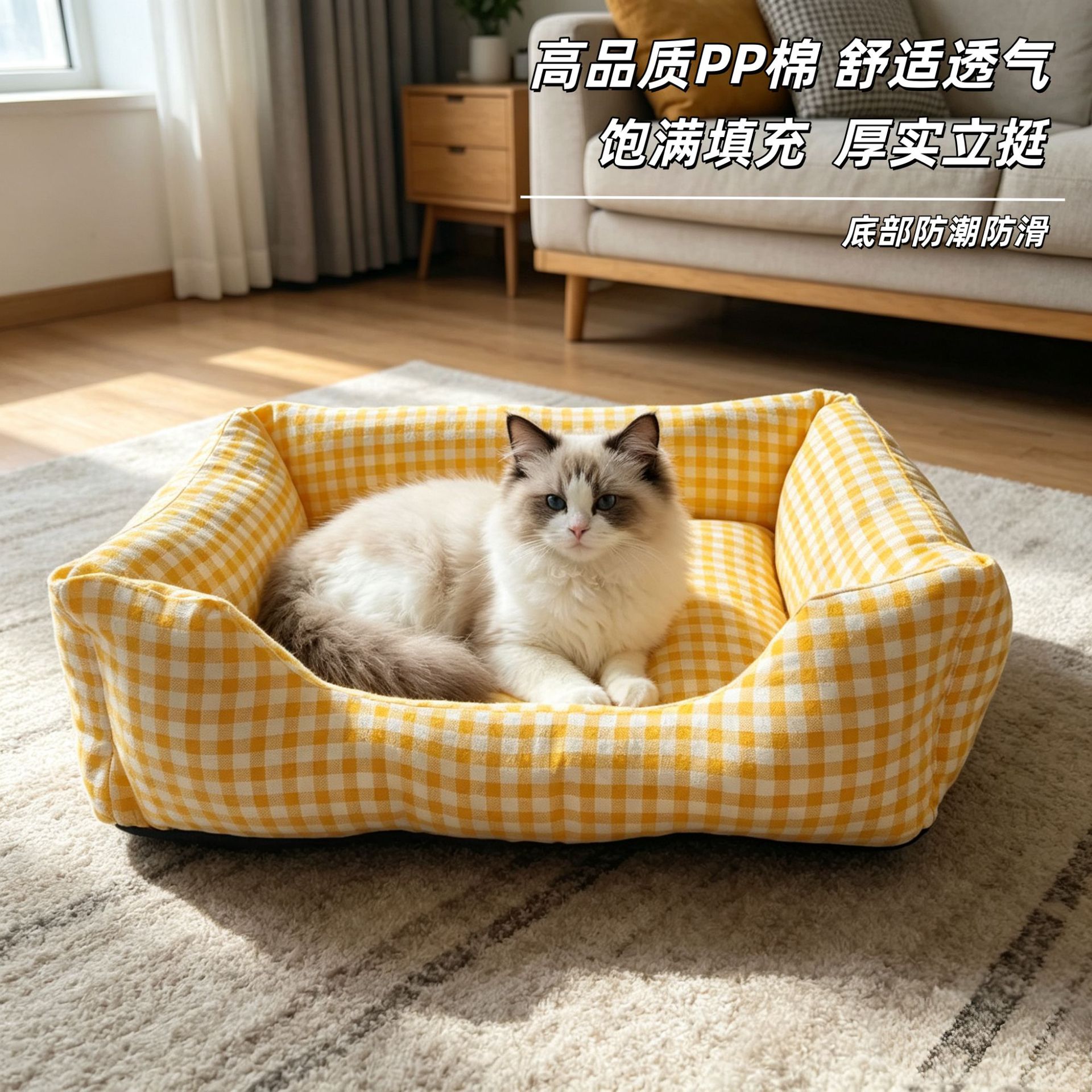 寵物窩狗窩貓窩狗籠子四季通用可拆洗中型小型犬窩墊
