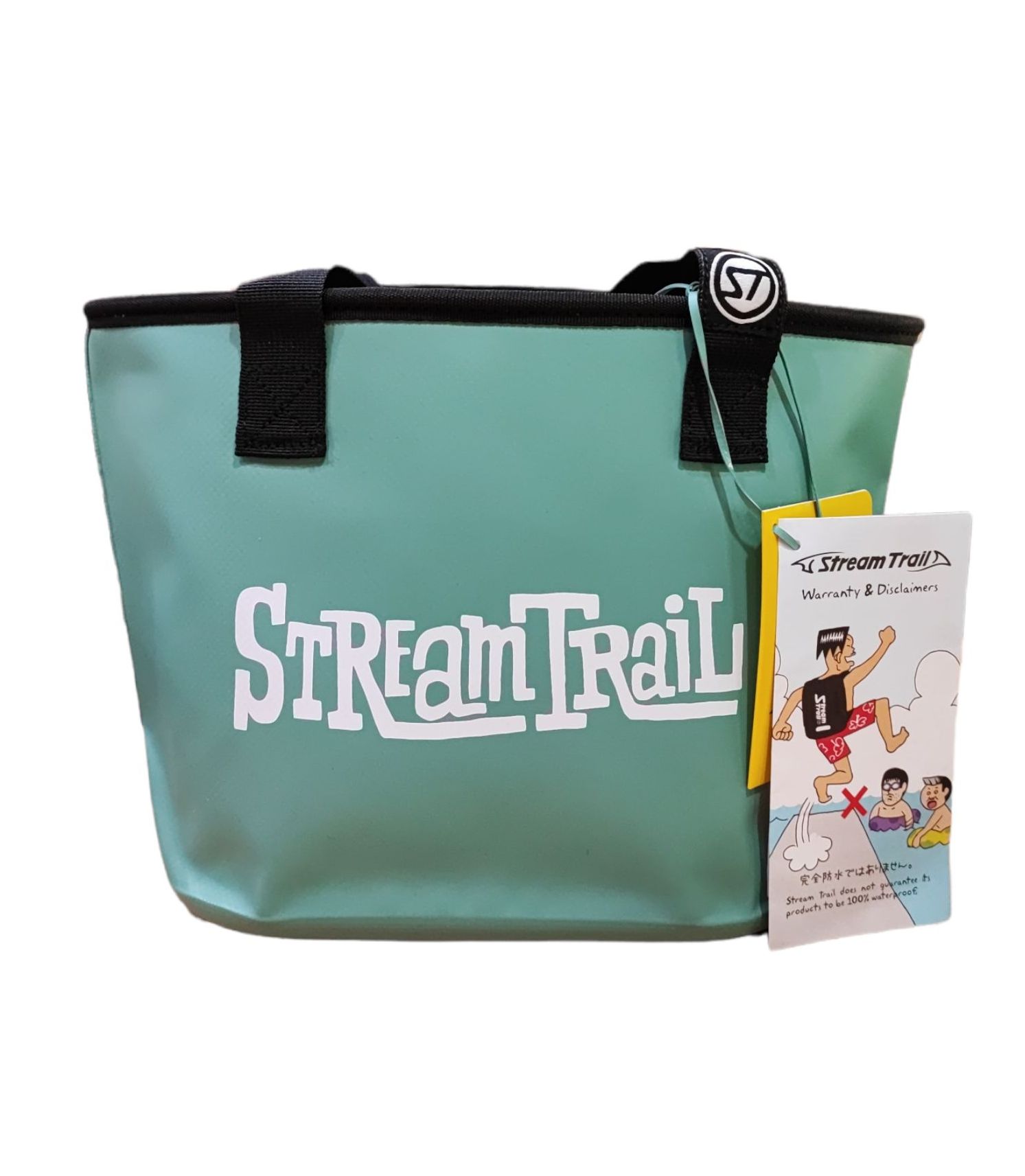 日本 《Stream Trail》Blow mini 輕巧迷你托特包(Premium Logo EMERALD-翡翠綠)