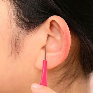 PS Mall【J479】掏耳棒 可掛式 挖耳朵 耳屎清潔 不鏽鋼迷你挖耳勺