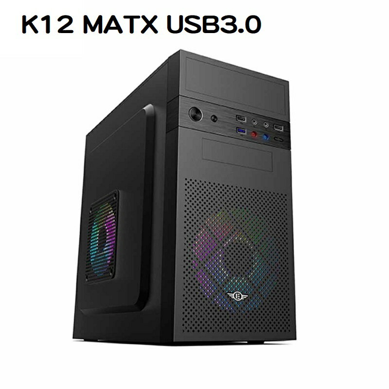 【最高現折268】TrendSonic 翰欣 K12 MATX USB3.0 電腦機殼