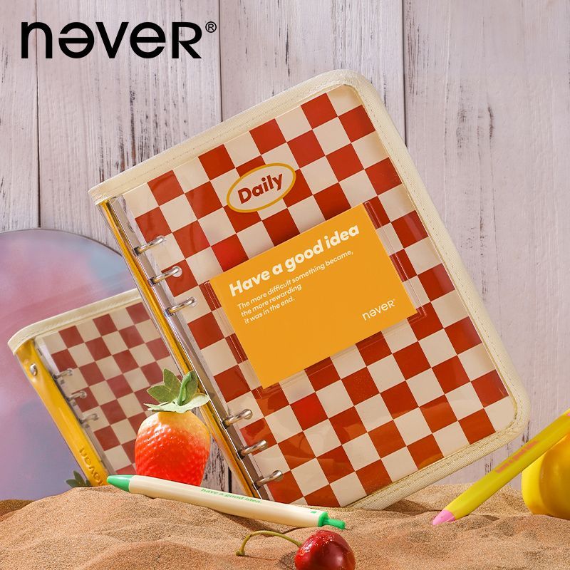 免運/快速出貨 活頁本 手帳本 never樂活本復古活頁本a5小眾高顏值年新款ins計劃本手賬本筆記本