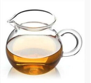 透明耐熱玻璃茶具玻璃公道杯茶海分茶器大容量加厚500ml杯子