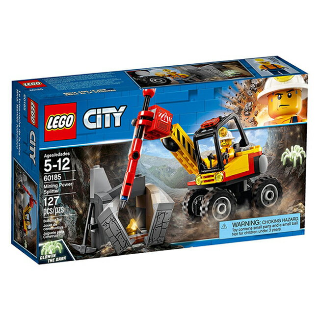 【LEGO 樂高積木】City 城市系列-採礦強力鑽地機 LT-60185