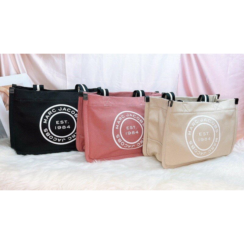 美國代購 臺灣現貨Marc Jacobs 帆布紙袋包 托特包【送禮精選★APP下單點數4倍送】