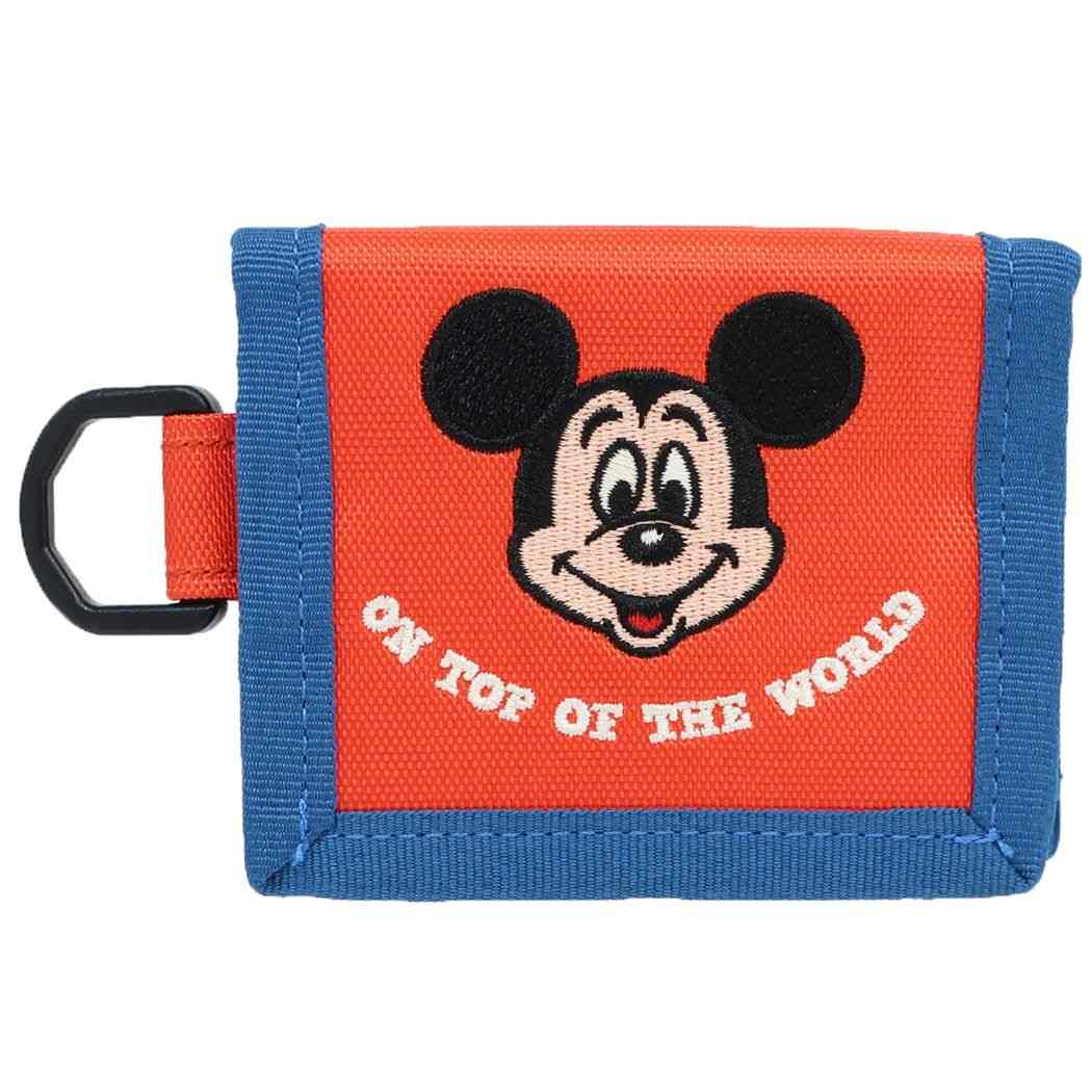 【震撼精品百貨】Micky Mouse 米奇/米妮 ~日本Disney迪士尼 米奇刺繡零錢包-復古*53987