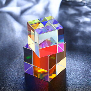 樂智科學抖音同款魔王城堡宇宙魔方個性網紅光之立方水晶棱鏡禮盒