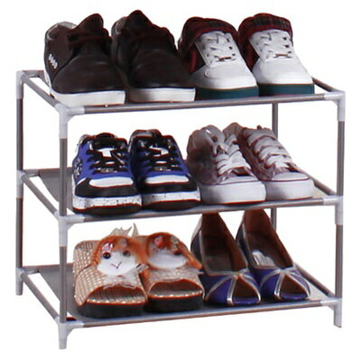 鞋櫃三層帆布鞋架-簡易DIY加厚防水居家用品73fu16【獨家進口】【米蘭精品】
