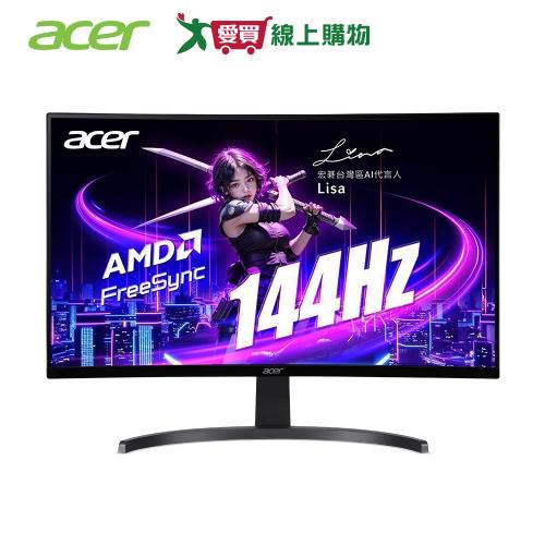 Acer 27型VA曲面電競螢幕 ED273 P0【愛買】