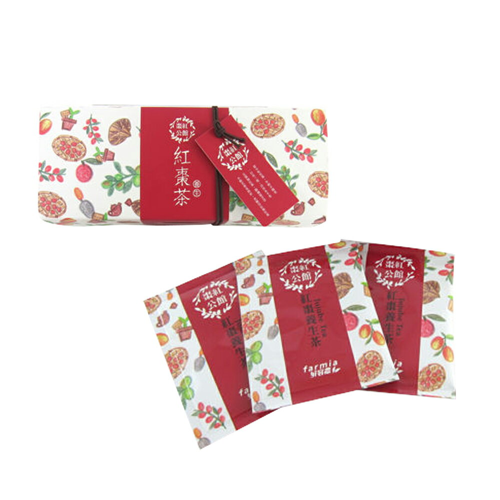 【公館農會】紅棗養生茶X1盒(3gX20包/盒)