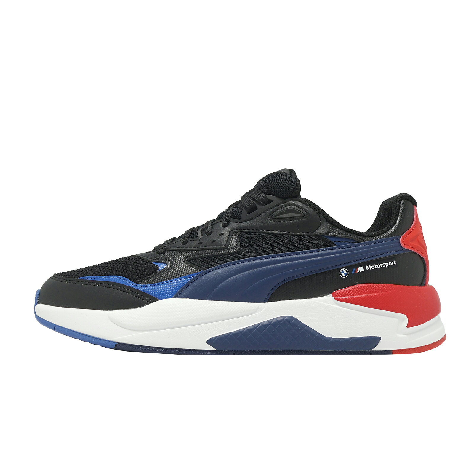 Puma 休閒鞋 BMW MMS X-Ray Speed 男鞋 黑 聯名 復古 賽車鞋 307137-01