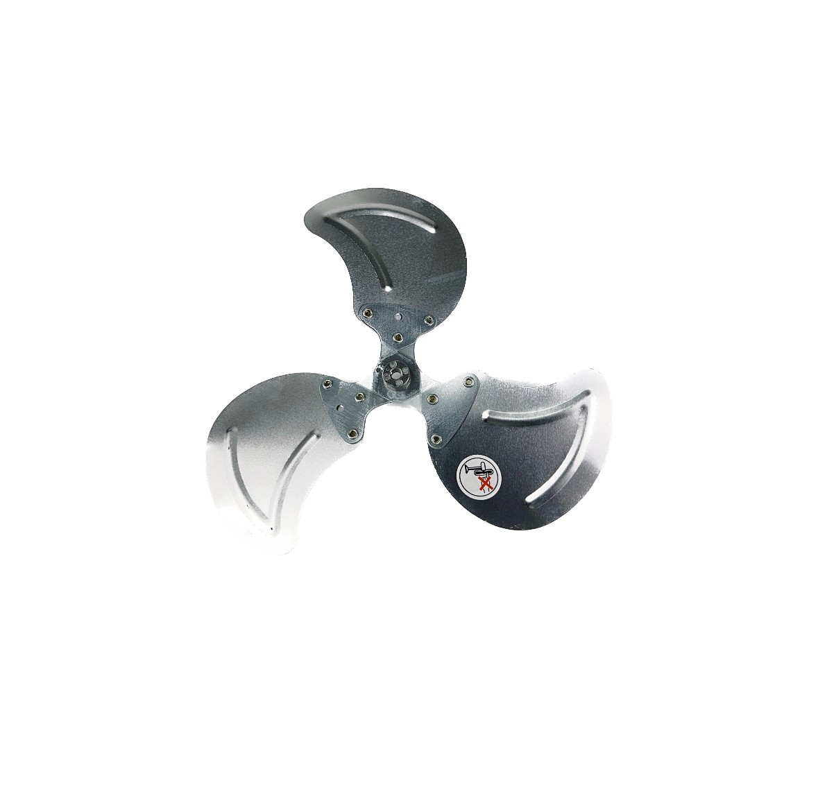 大象生活館電扇零件:12/14/18吋鋁合金扇葉-工業扇葉片適用市售軸