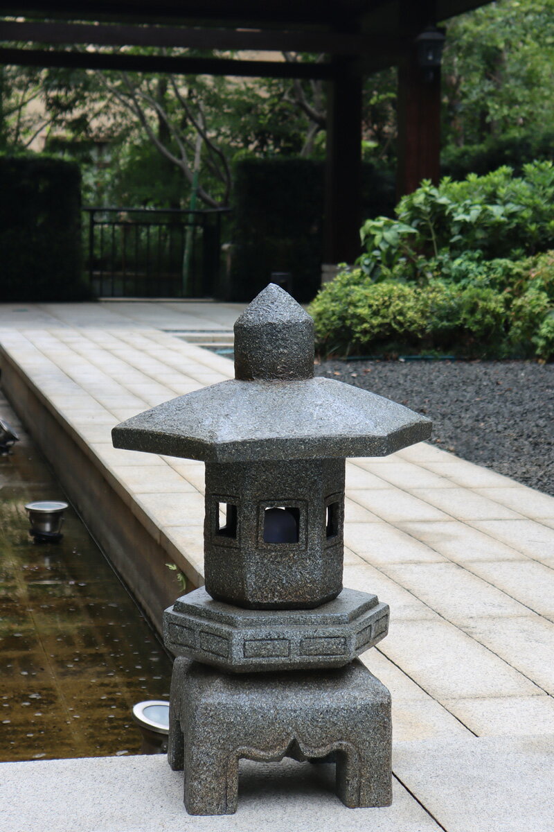 戶外led太陽能石燈庭院燈花園別墅布置院子裝飾草坪園林景觀擺件 2