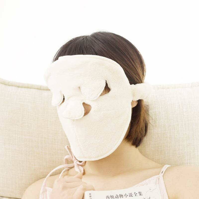 熱敷面膜巾敷臉巾神器敷臉部毛巾蒸臉美容面膜罩蒸汽加熱面部專用