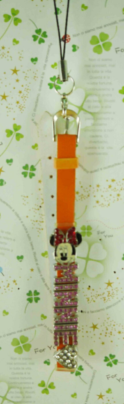 【震撼精品百貨】Micky Mouse 米奇/米妮 吊飾-字母英文 震撼日式精品百貨