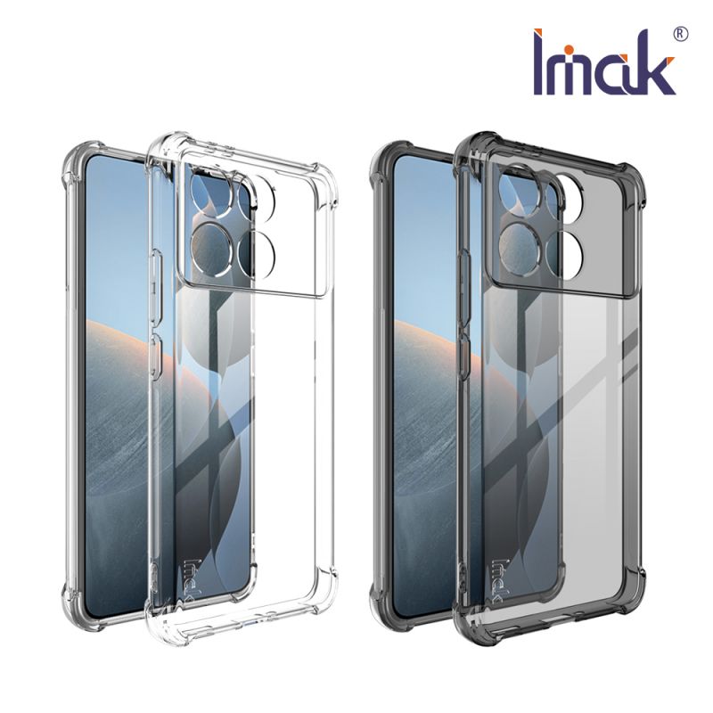 Imak 艾美克 POCO F6 Pro 5G 全包防摔套(氣囊) 保護殼 防摔殼 氣囊套 透明套 TPU軟套 不易發黃