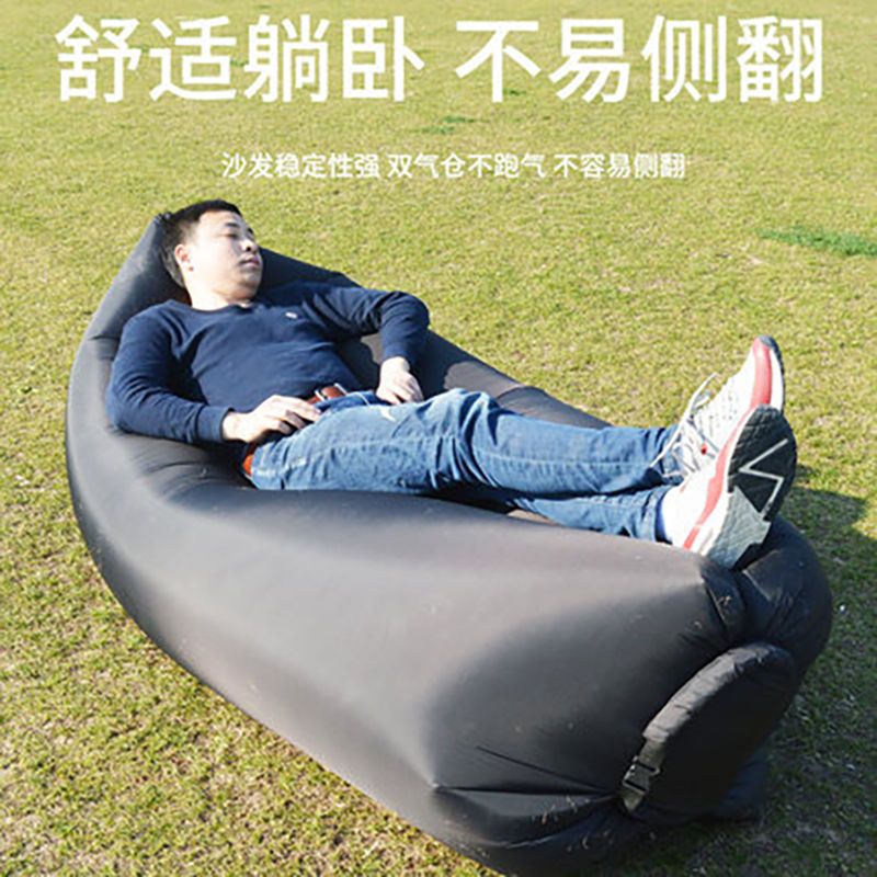戶外網紅懶人充氣沙發袋便攜野營沙發充氣床墊音樂節躺椅空氣沙發