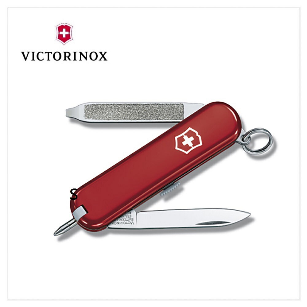 VICTORINOX 瑞士維氏 瑞士刀 58mm 6用 紅 0.6125