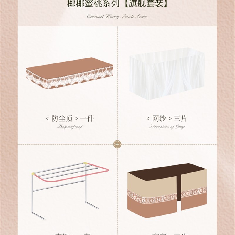 【可打統編 超低價】橘喵美式u型軌道床簾宿舍上下鋪寢室加厚強遮光覆古窗 大學生蚊帳 0