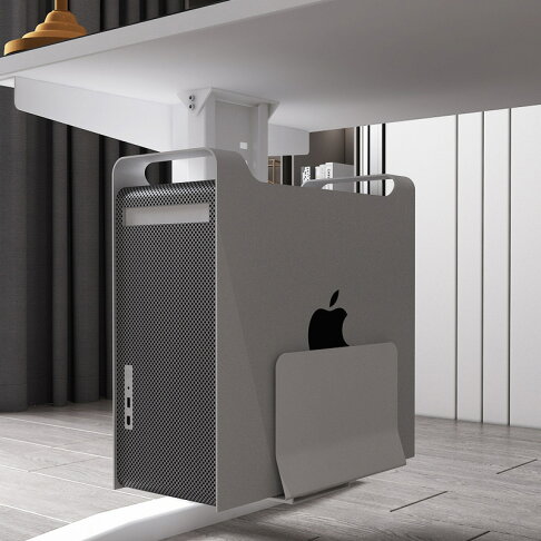 【24H現貨】電腦主機架懸掛式辦公桌下台式機箱托吊架固定支架子壁掛托架配件 0